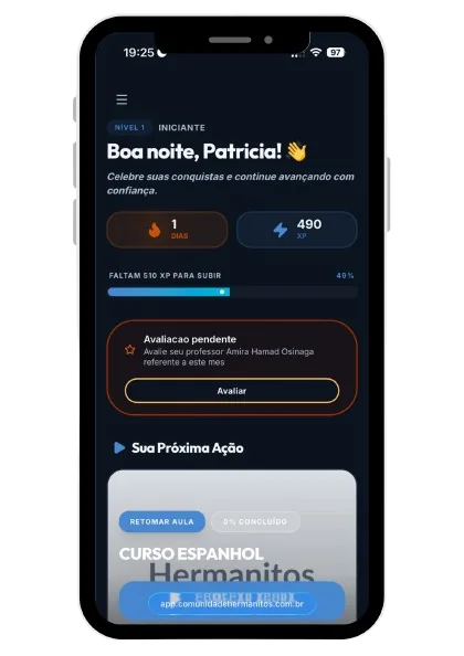Sua trilha personalizada